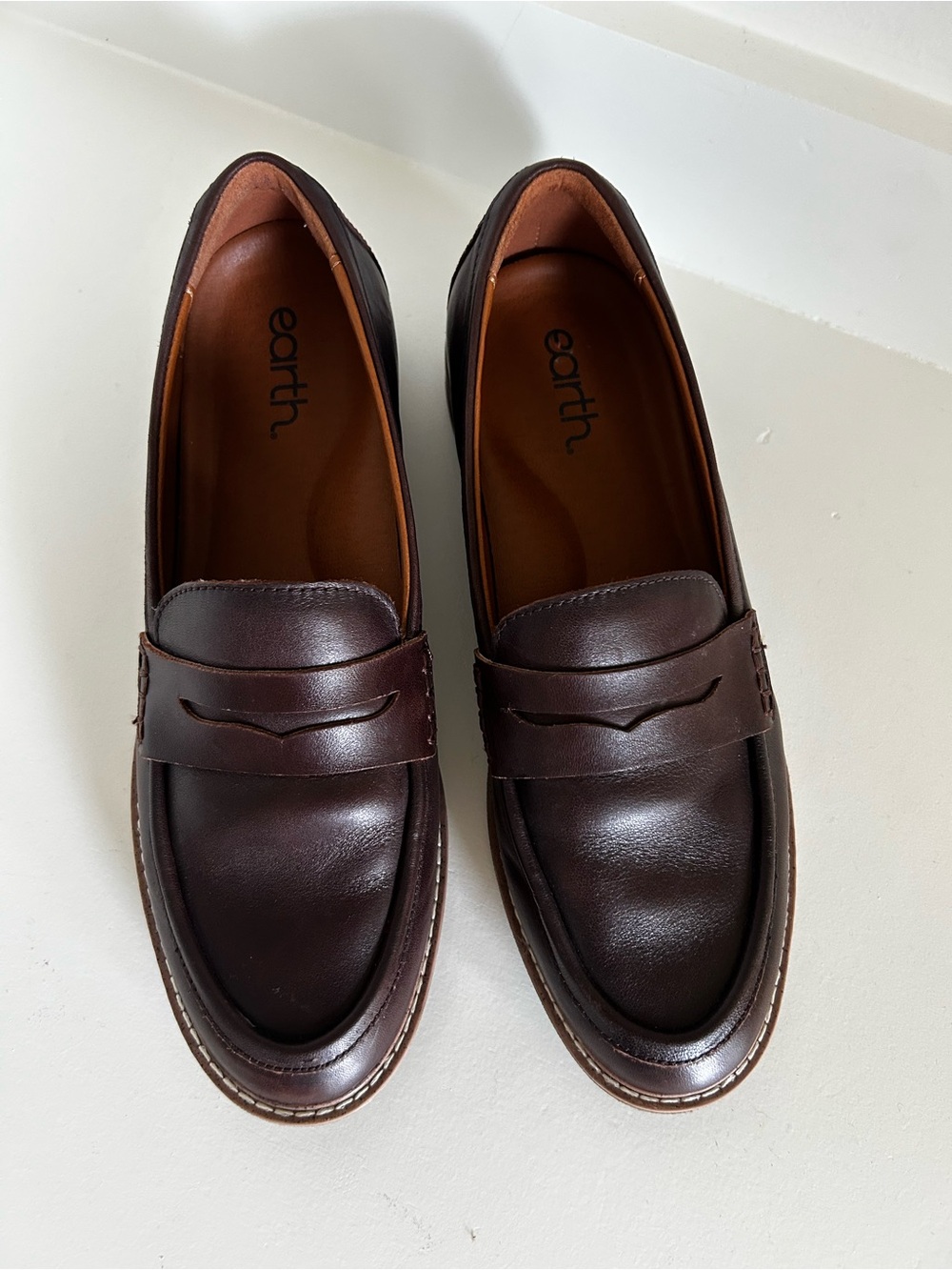 Earth Javas Leather Loafers